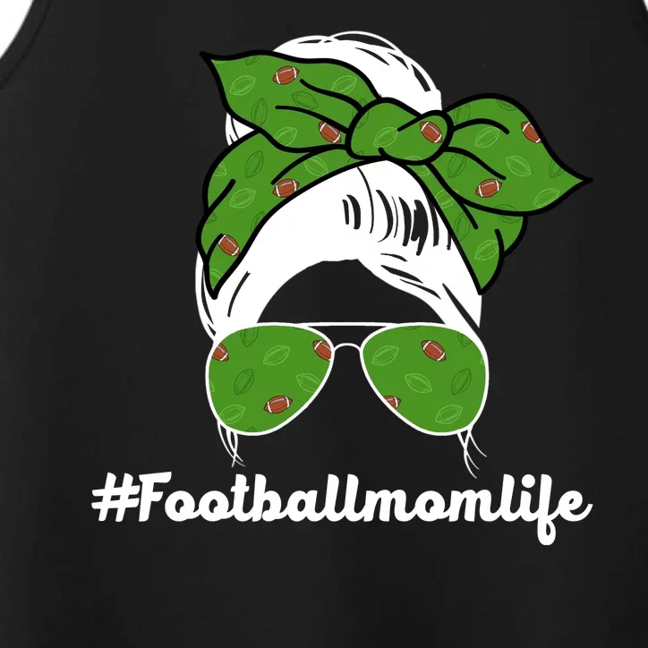 Football Mom Life Performance Tank