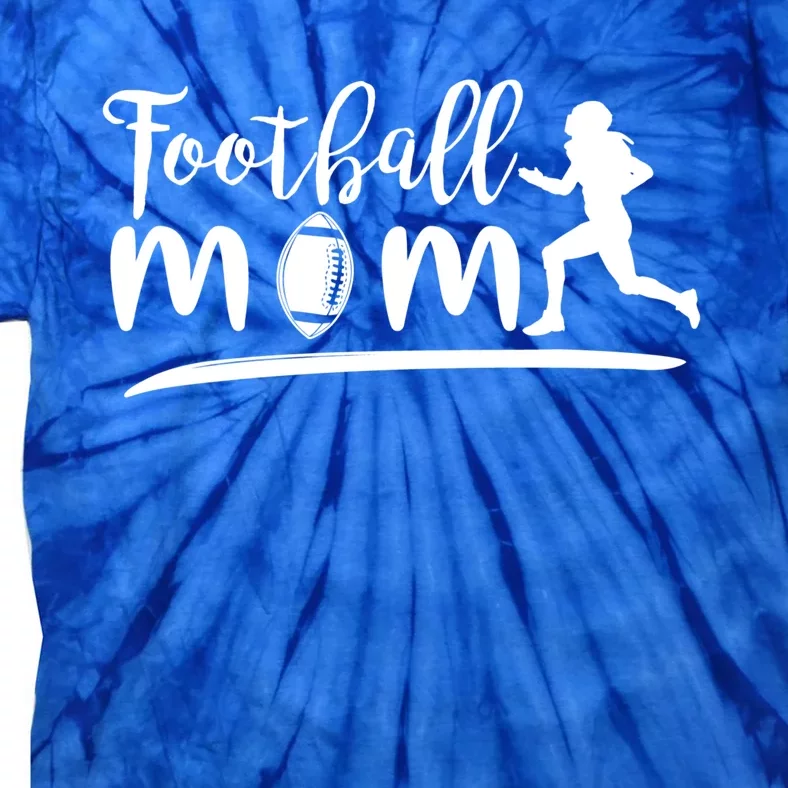 Football Mom Line Tackle American Football Gift Tie-Dye T-Shirt