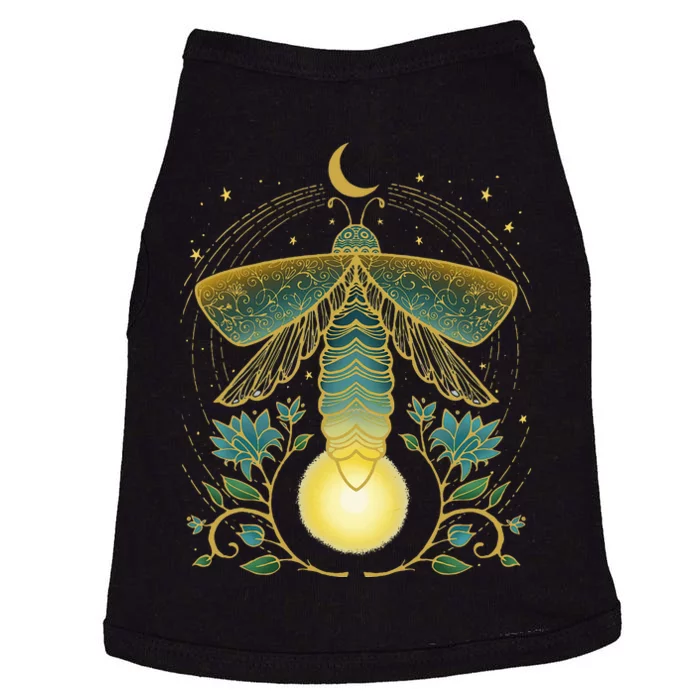 Firefly Magical Lunar Mystical Design For Nature Lovers Doggie Tank