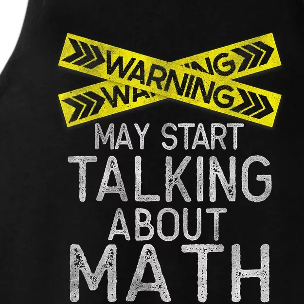 Funny Math Math Lover Math Humor Nerdy Math Ladies Tri-Blend Wicking Tank