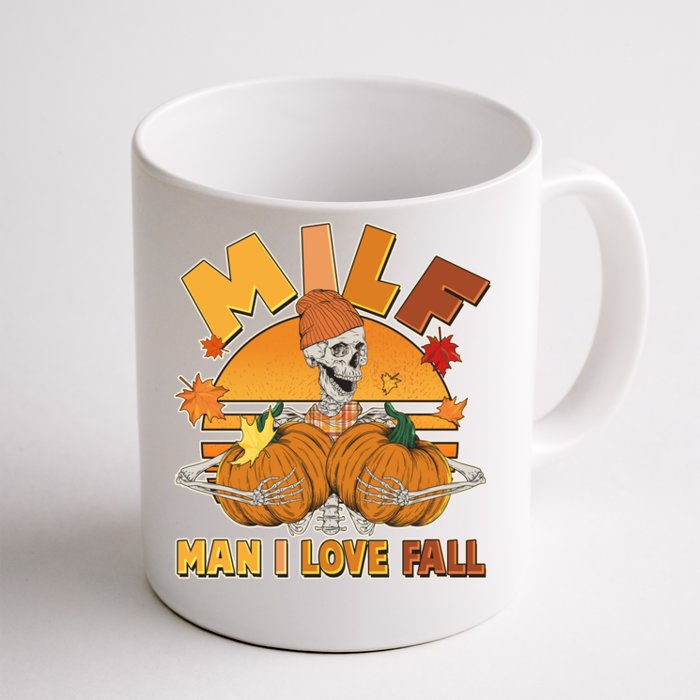 Funny MILF Man I Love Fall Front & Back Coffee Mug