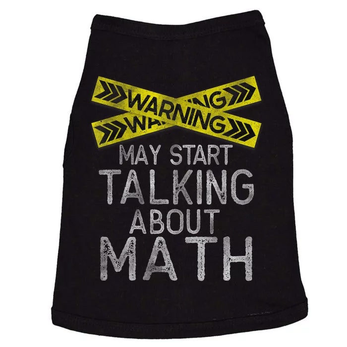 Funny Math Math Lover Math Humor Nerdy Math Doggie Tank