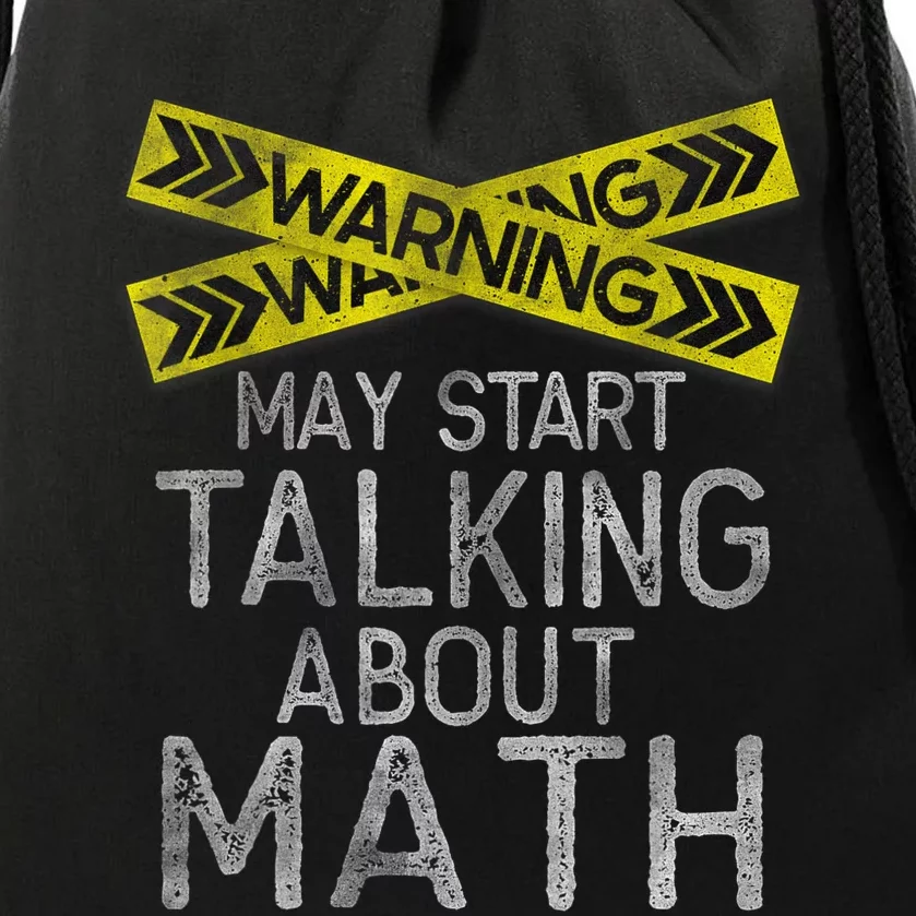 Funny Math Math Lover Math Humor Nerdy Math Drawstring Bag