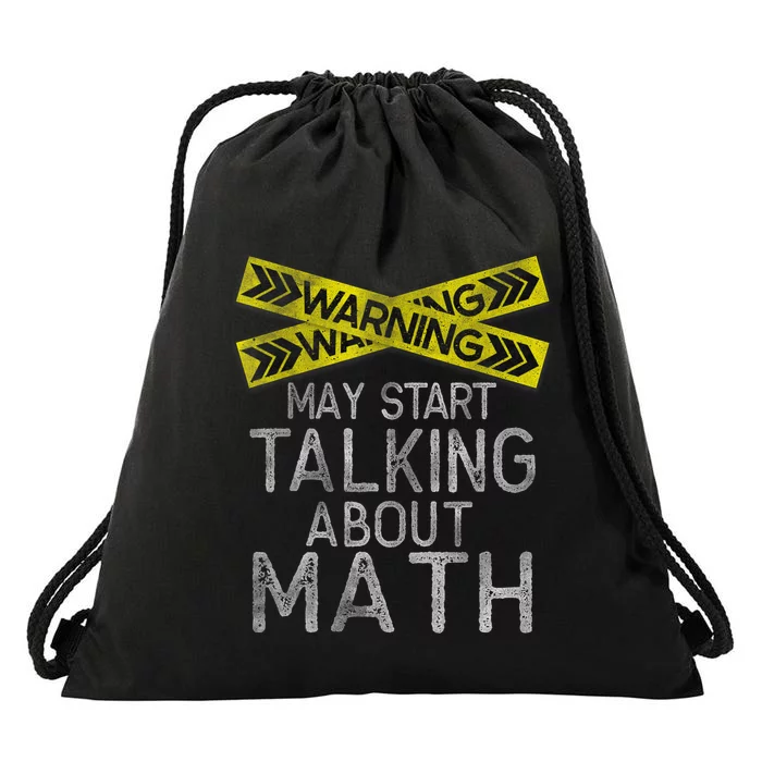 Funny Math Math Lover Math Humor Nerdy Math Drawstring Bag