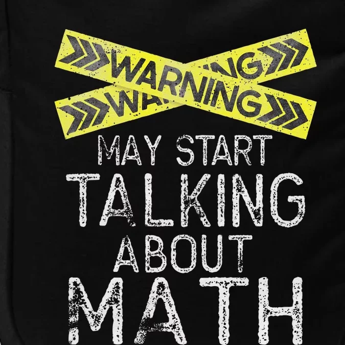 Funny Math Math Lover Math Humor Nerdy Math Impact Tech Backpack