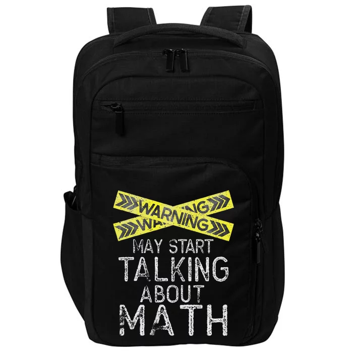 Funny Math Math Lover Math Humor Nerdy Math Impact Tech Backpack