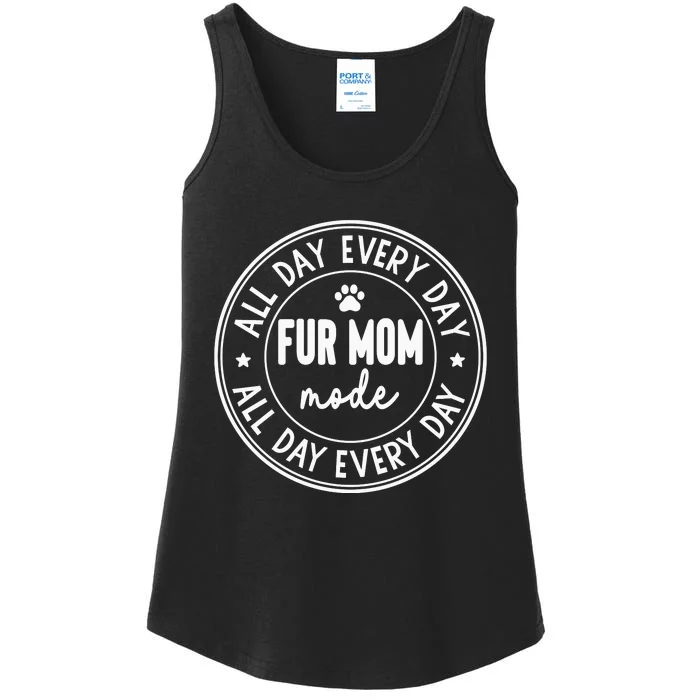 Fur Mom Mode Ladies Essential Tank