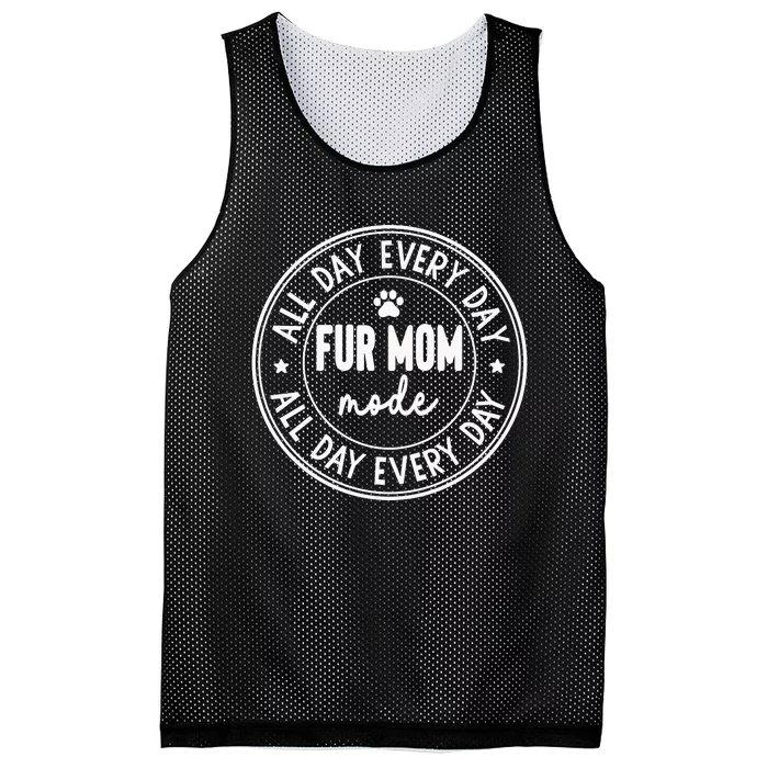 Fur Mom Mode Mesh Reversible Basketball Jersey Tank