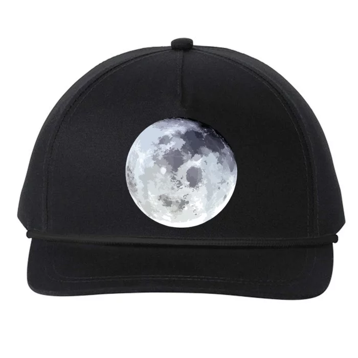 Full Moon Moon Phases Astrology Snapback Five-Panel Rope Hat