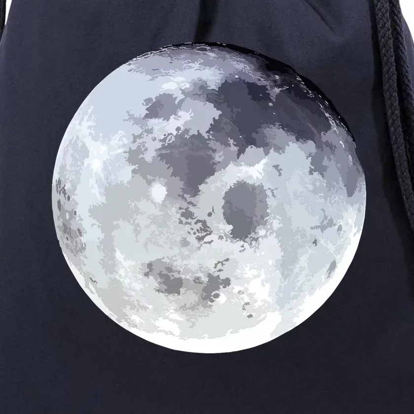 Full Moon Moon Phases Astrology Drawstring Bag