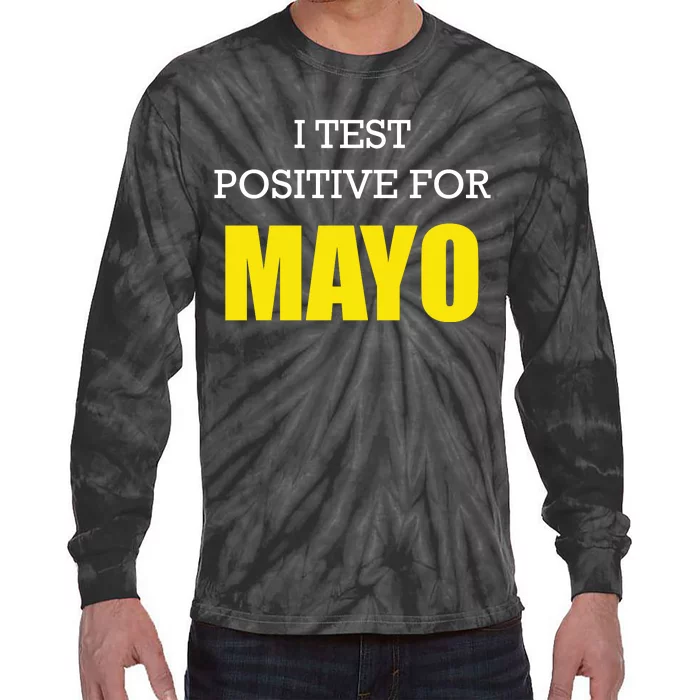 Funny Mayo Mayonnaise Lovers Tie-Dye Long Sleeve Shirt