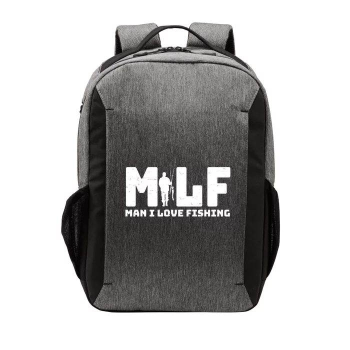 Funny MILF Man I Love Fishing Vector Backpack