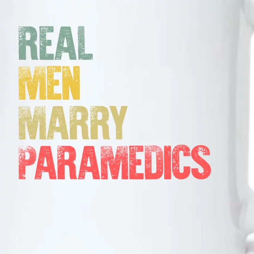 Funny Marriage Meaningful Gift Real Marry Paramedics Groom Gift Black Color Changing Mug