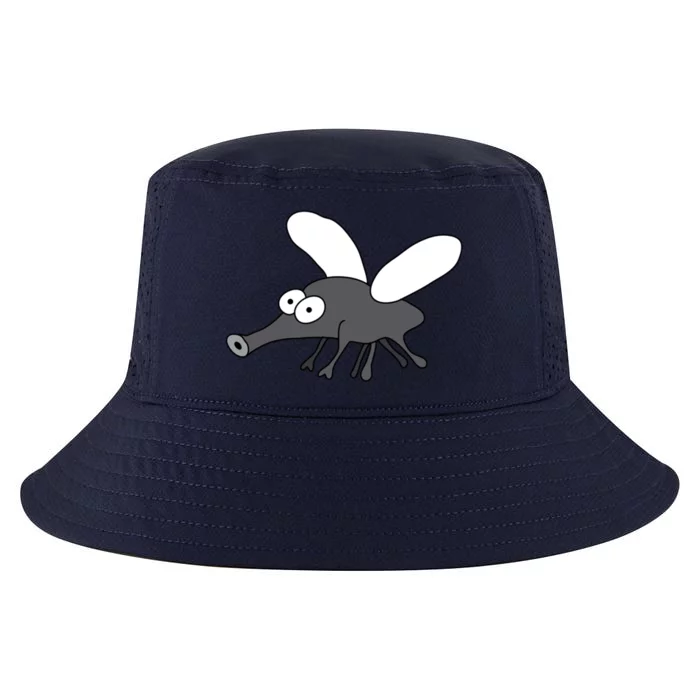 Funny Mosquito Midge Cartoon HandDrawn Summer Camping Gift Cool Comfort Performance Bucket Hat