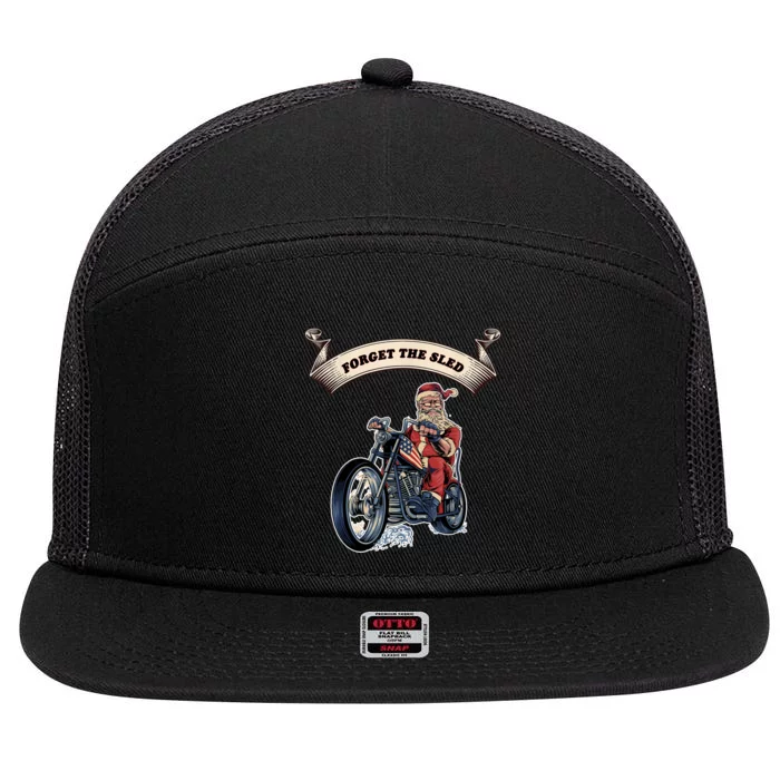 Fun Motorcyclist Motorcycle Biker For Men And Women 7 Panel Mesh Trucker Snapback Hat