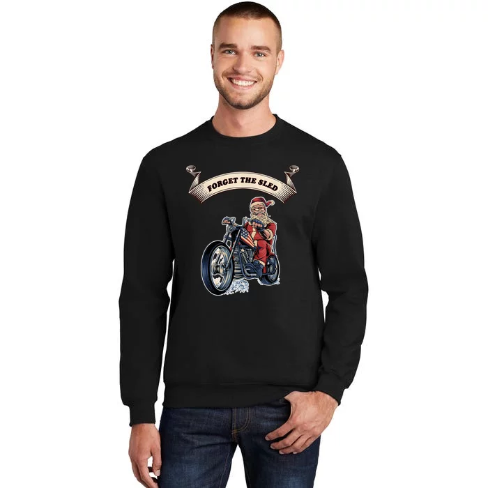 Fun Motorcyclist Motorcycle Biker For Men And Women Tall Sweatshirt