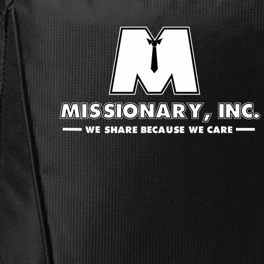 Funny Mormon Missionary Inc City Backpack