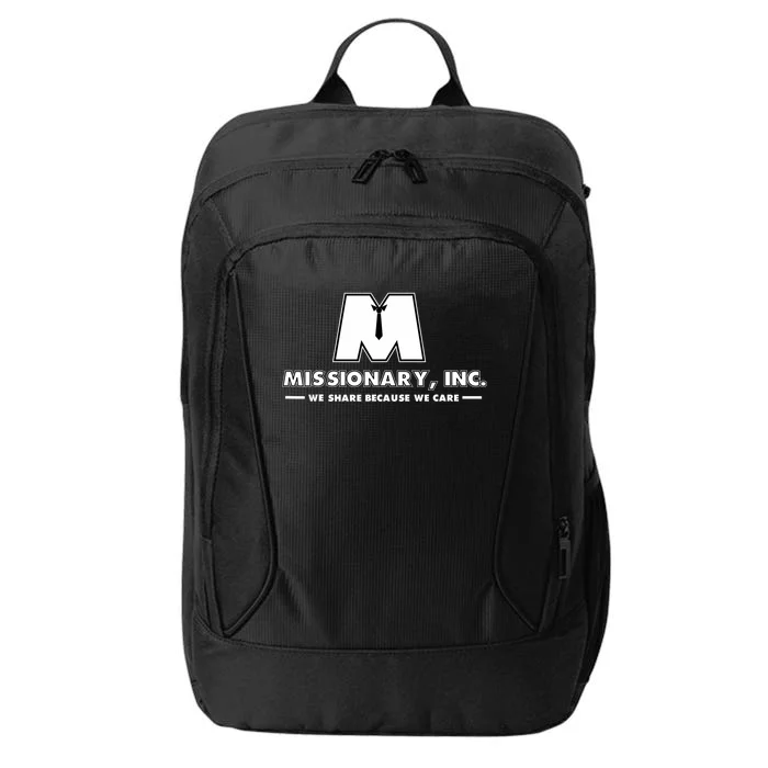 Funny Mormon Missionary Inc City Backpack