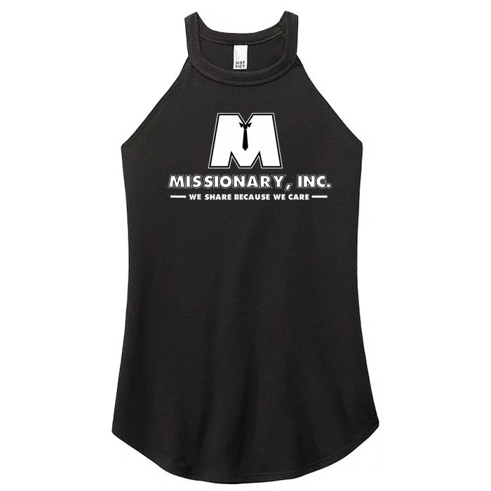 Funny Mormon Missionary Inc Women’s Perfect Tri Rocker Tank