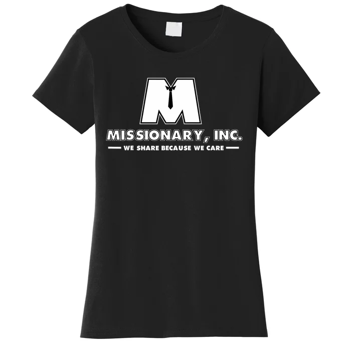 Funny Mormon Missionary Inc Women's T-Shirt