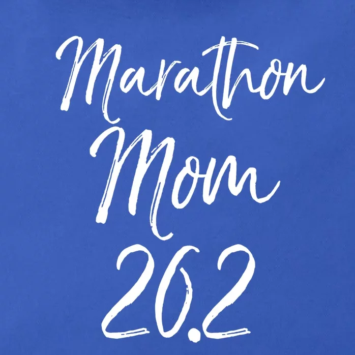 Funny Mother's Marathon Running Gift Marathon Mom 26 2 Great Gift Zip Tote Bag