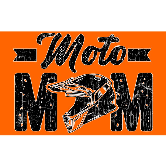 Funny Moto Mom Mudd Racing Bogging Mudding Graphic Bumper Sticker