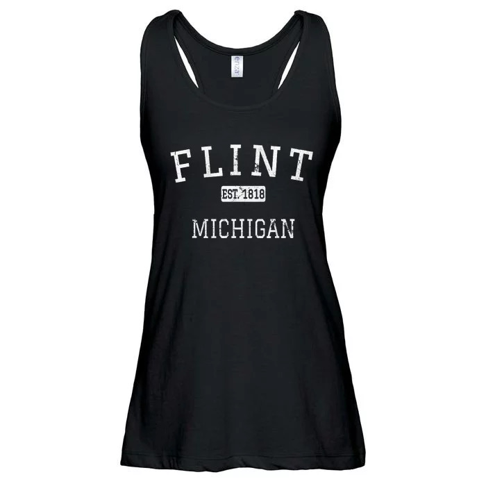 Flint Michigan MI Vintage Ladies Essential Flowy Tank