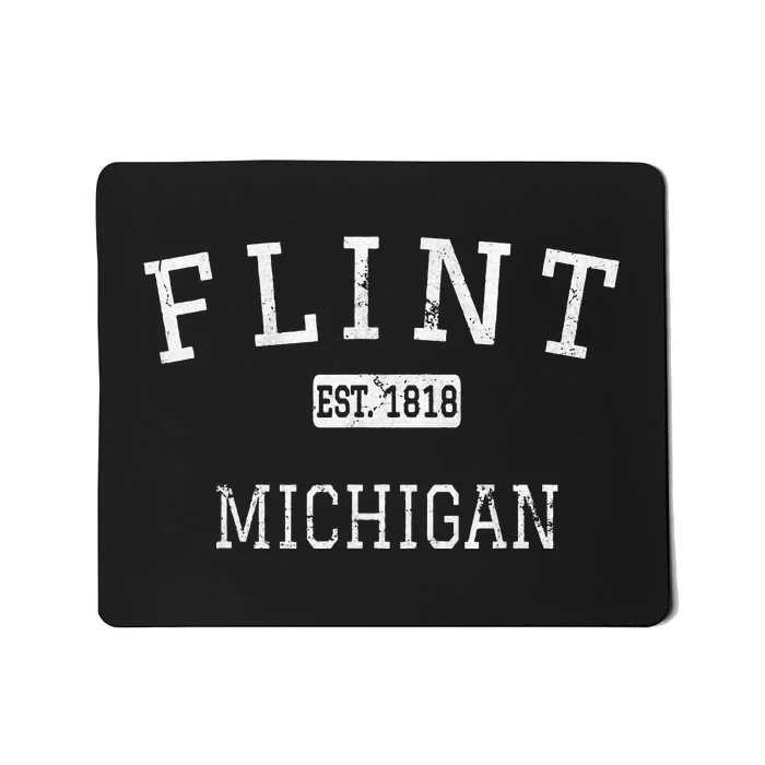 Flint Michigan Mi Vintage Mousepad