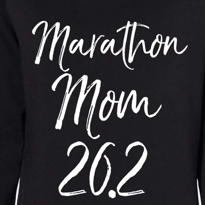 Funny Mother's Marathon Running Gift Marathon Mom 26 2 Gift Womens California Wash Sweatshirt