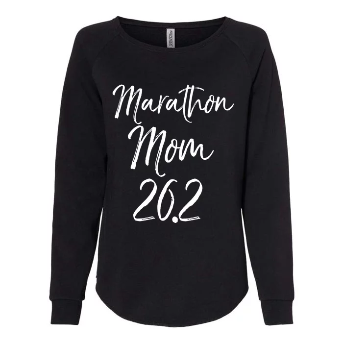 Funny Mother's Marathon Running Gift Marathon Mom 26 2 Gift Womens California Wash Sweatshirt