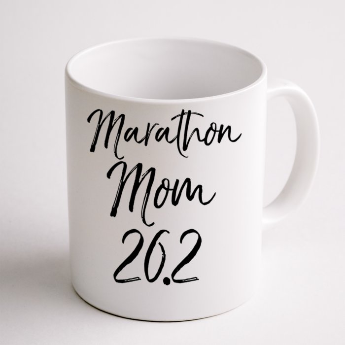 Funny Mother's Marathon Running Gift Marathon Mom 26 2 Gift Front & Back Coffee Mug