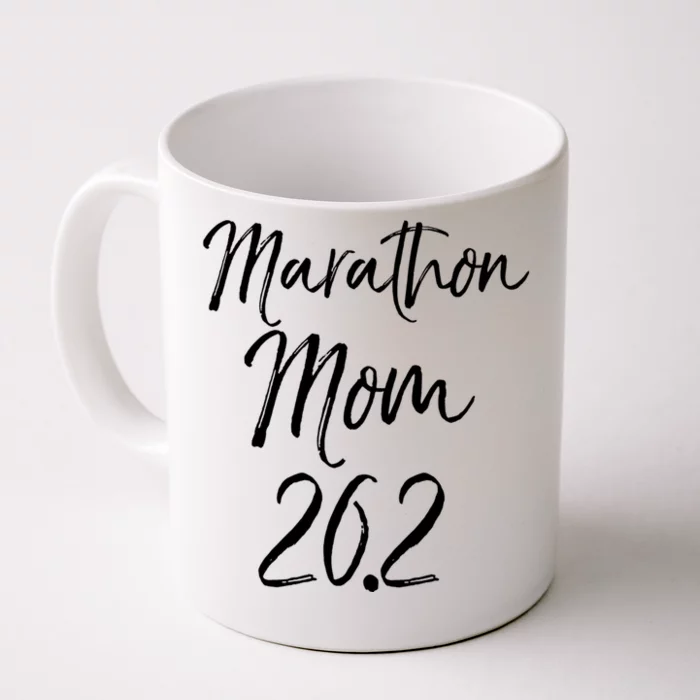 Funny Mother's Marathon Running Gift Marathon Mom 26 2 Gift Front & Back Coffee Mug