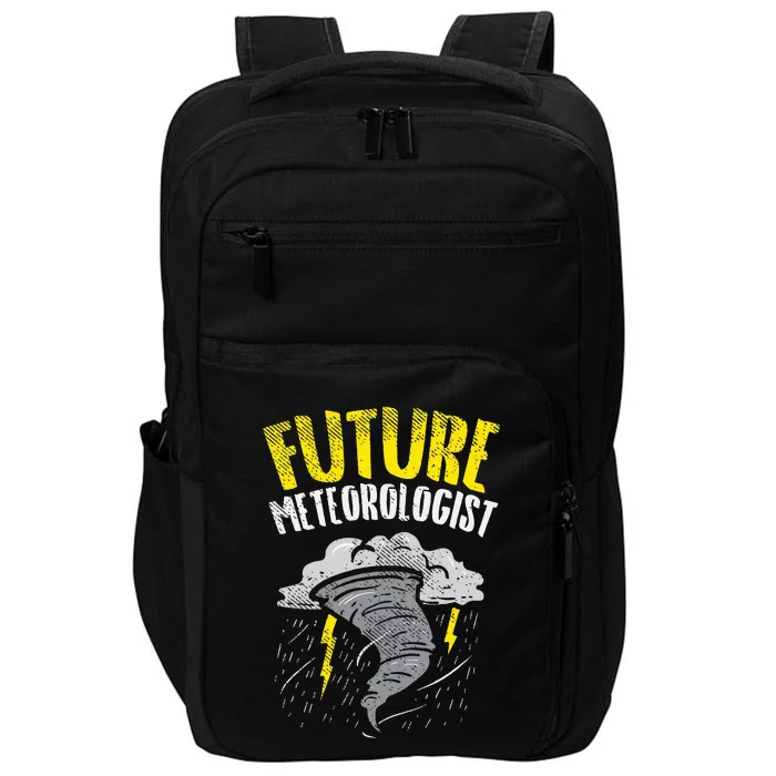 Future Meteorologist Meteorology Weatherman Impact Tech Backpack