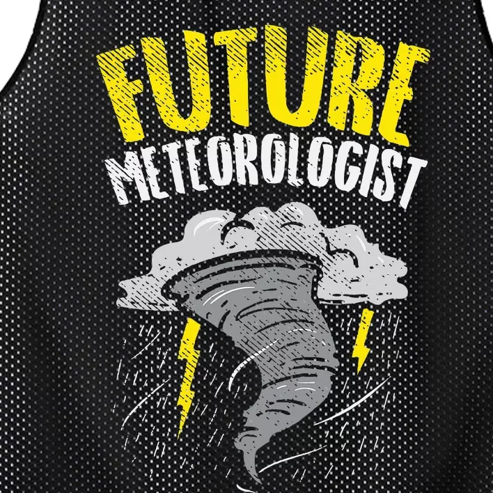 Future Meteorologist Meteorology Weatherman Mesh Reversible Basketball Jersey Tank