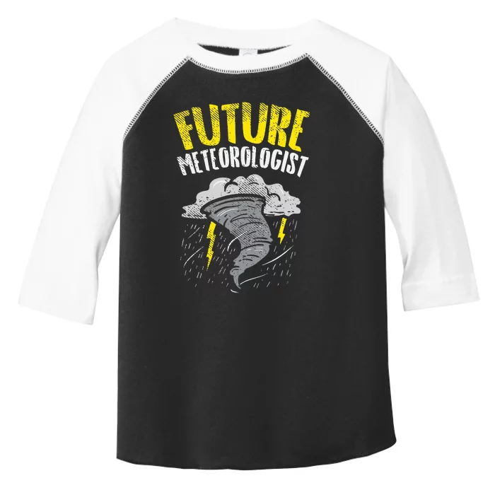 Future Meteorologist Meteorology Weatherman Toddler Fine Jersey T-Shirt