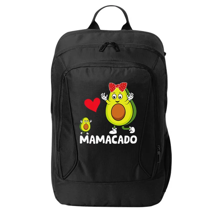 Funny Mama Mom Avocado Mamacado Mothers Day City Backpack