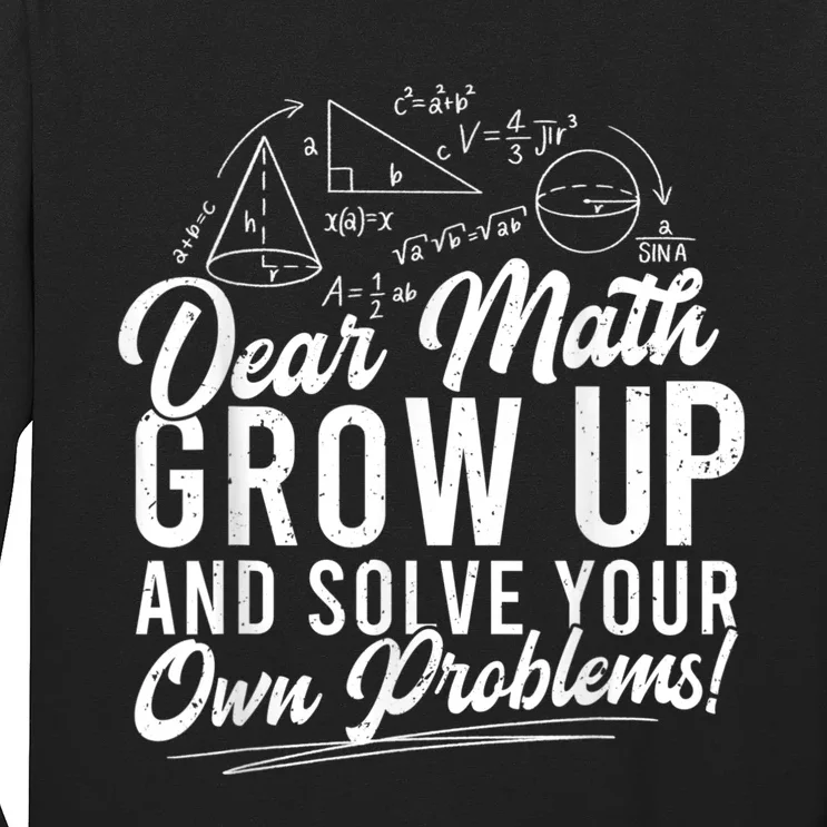 Funny Math, Math Lover Gift, Math Tees, Math Lover Long Sleeve Shirt