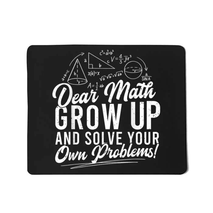 Funny Math, Math Lover Gift, Math Tees, Math Lover Mousepad