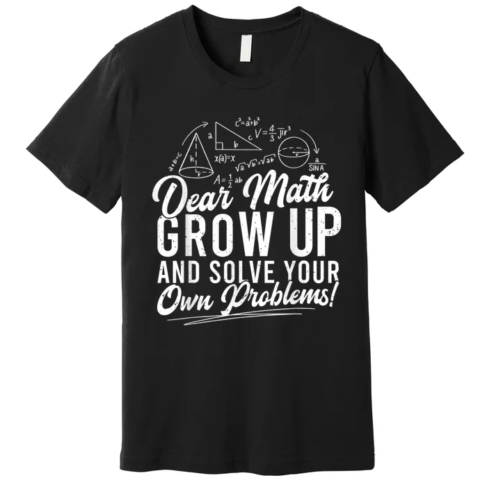 Funny Math, Math Lover Gift, Math Tees, Math Lover Premium T-Shirt