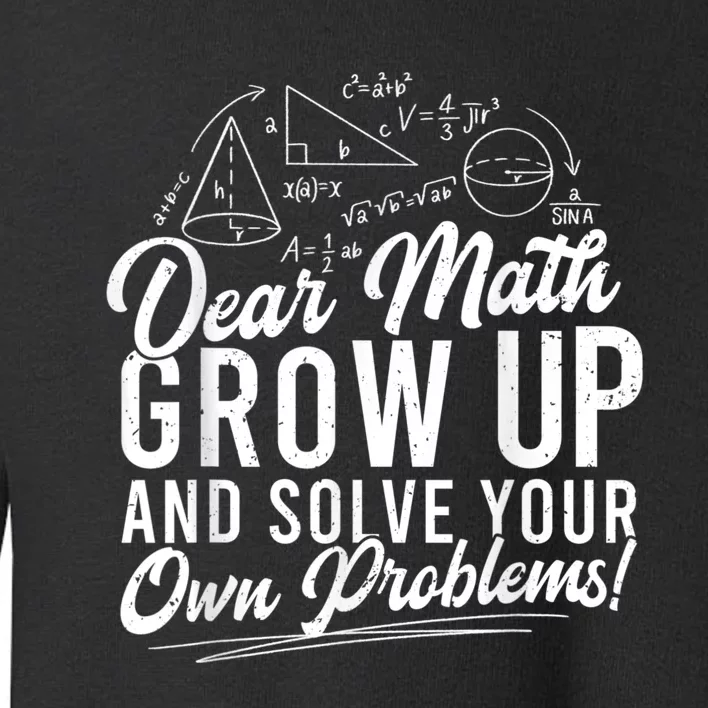 Funny Math, Math Lover Gift, Math Tees, Math Lover Toddler Sweatshirt