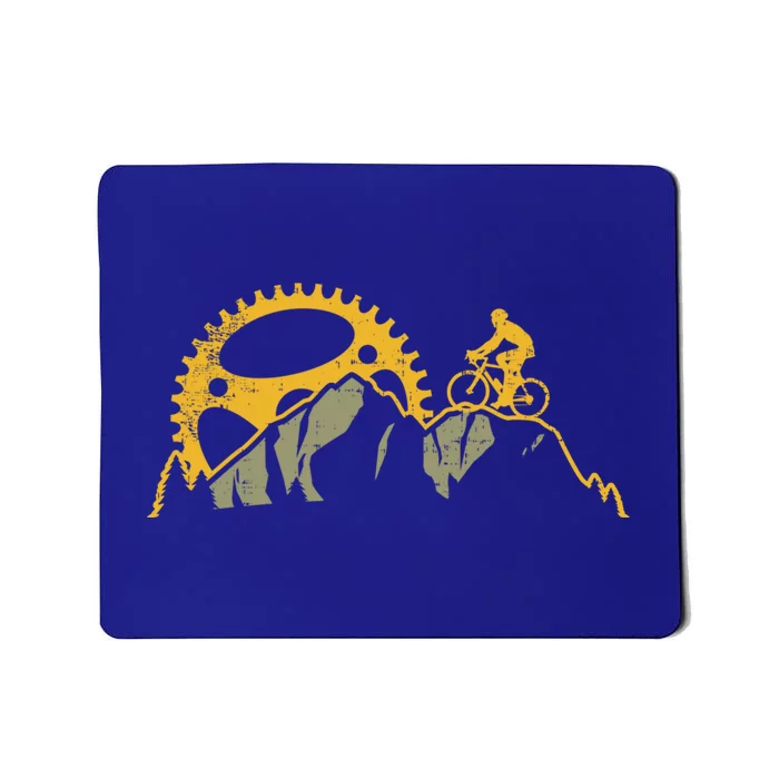 Fun Mtb Mountain Bike Biking Gift Design Idea Gift Mousepad