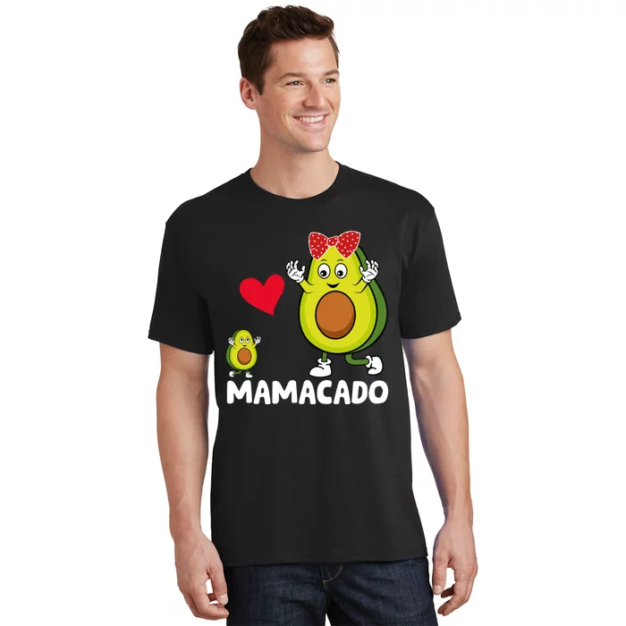 Funny Mama Mom Avocado Mamacado Mothers Day T-Shirt