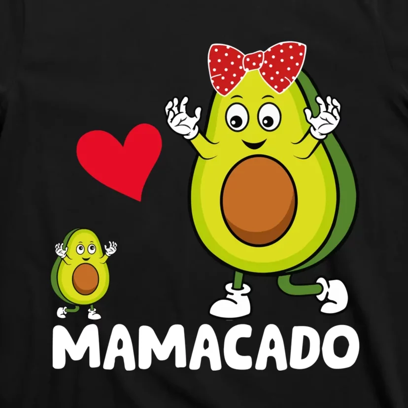 Funny Mama Mom Avocado Mamacado Mothers Day T-Shirt