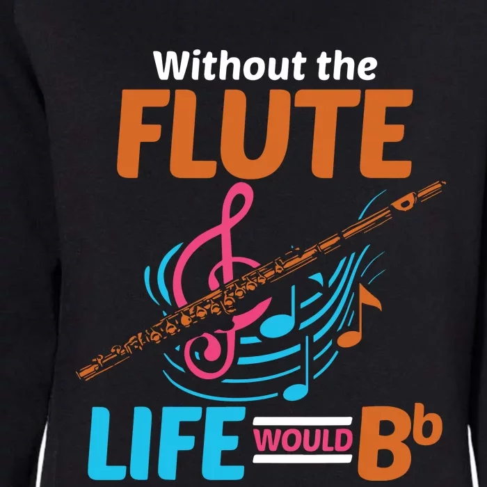 Flutist Musician Musical Instrument Flute Womens California Wash Sweatshirt