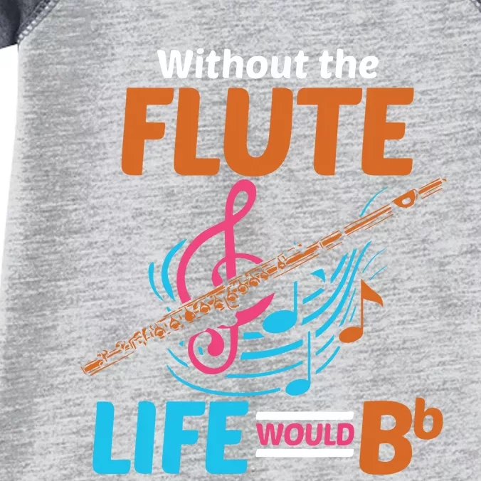 Flutist Musician Musical Instrument Flute Infant Baby Jersey Bodysuit