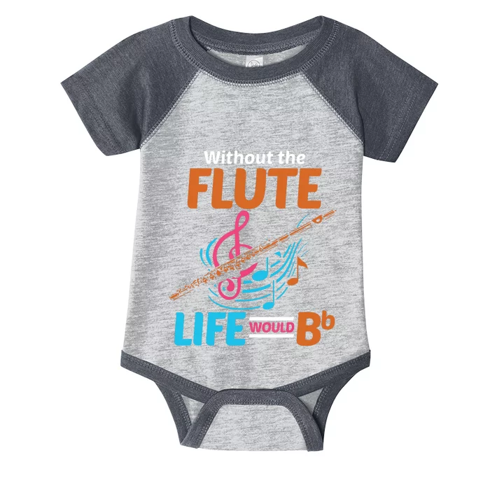 Flutist Musician Musical Instrument Flute Infant Baby Jersey Bodysuit