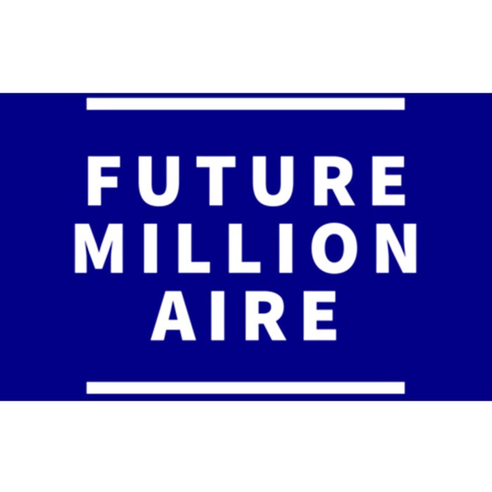 Future Millionaire Motivational Entrepreneur Gift Bumper Sticker