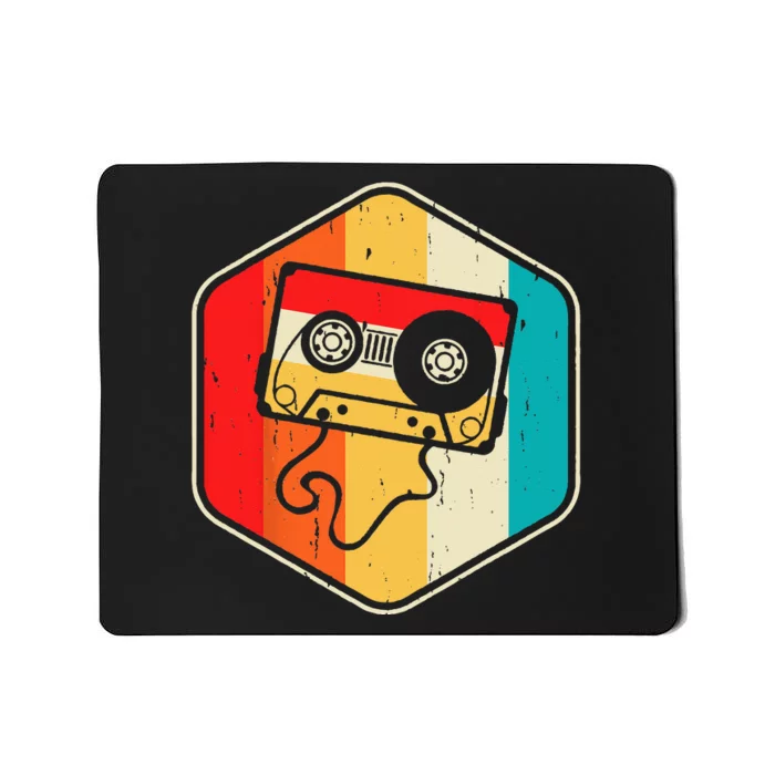 Funny Music Mixtape retro vintage gifts for old school Mousepad