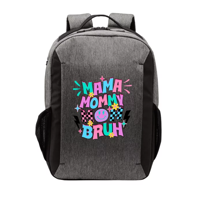 Funny Mama Mommy Mom Bruh Vector Backpack