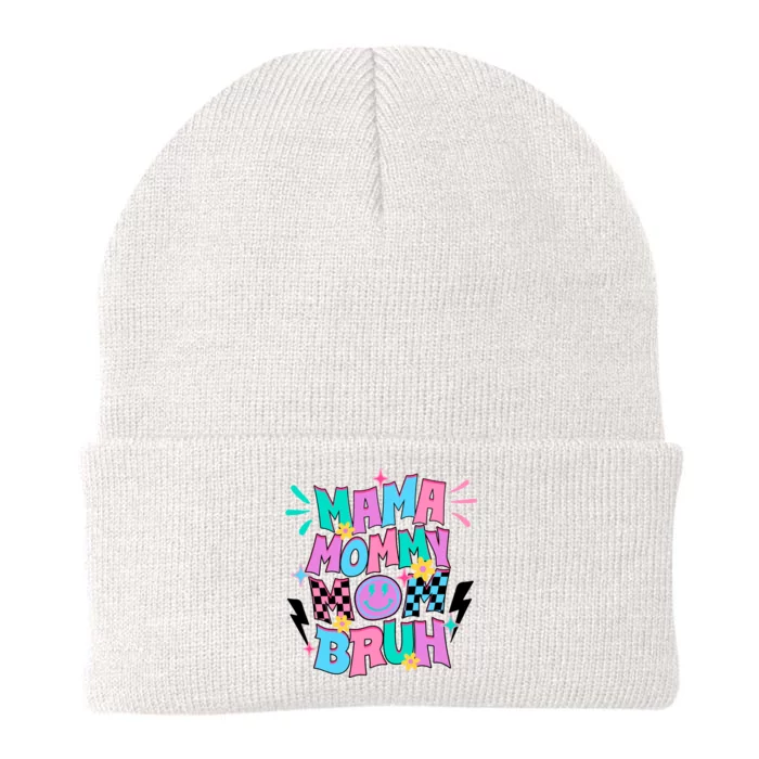 Funny Mama Mommy Mom Bruh Knit Cap Winter Beanie